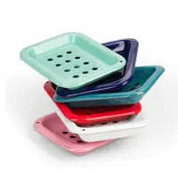 British Colour Standard Enamel Soap Dish